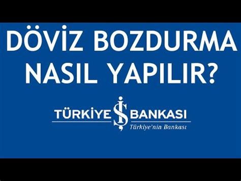 Iş bankası çek bozdurma